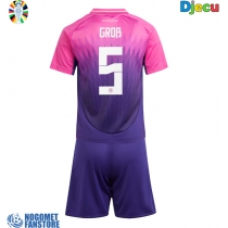 Njemačka Pascal Gross #5 Gostujuci Dres za djecu EP 2024 Kratak Rukav (+ Kratke hlače)